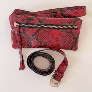 Darren Jean Andrea x HM belt bag & belt